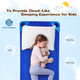 Kids' 51 x 23-Inch Stackable Daycare Rest Mat (4-Pack) product