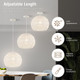 Round Paper Pendant Light Fixture product