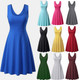 Women's Sleeveless Flared Skater Dress product