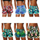 Women's High-Waisted Boardshorts with Pockets (3-Pack) product
