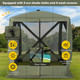 6.7 x 6.7-Foot Pop-up Gazebo with Netting and Carrying Bag product