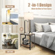 360-Degree Rotatable Floor Lamp with End Table & Charging Ports product