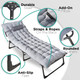 Folding Outdoor 4-Position Camping Cot, Pad, and Pillow by Zone Tech® product