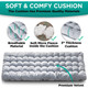 Folding Outdoor 4-Position Camping Cot, Pad, and Pillow by Zone Tech® product