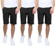 Men's Cotton Stretch Slim Fit Chino Shorts (3-Pack) product