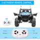 Kids' 12V Ride-on Off-Road UTV with RC product