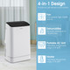 15,000-BTU Portable Air Conditioner with Heat and Auto Swing product