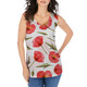Women's Sleeveless Floral Print V-Neck Blouse (4-Pack) product