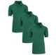 Boys' Short Sleeve School Uniform Pique Polo Shirts (3-Pack)    product