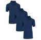 Boys' Short Sleeve School Uniform Pique Polo Shirts (3-Pack)    product
