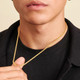 Men's 14K Gold Filled 24-Inch 3mm Rope Chain product