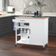 4-Tier Rolling Kitchen Island Utility Trolley Serving Cart product