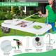 Portable Camping Fish Cleaning Table with Grid Rack and Faucet product