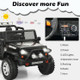 Kids' 12V Ride-on Electric Truck with RC product