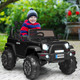 Kids' 12V Ride-on Truck RC with Lights, Music, and Trunk product