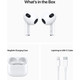 Apple® AirPods with Charging Case, MME73AM/A (3rd Generation) product
