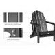 Outsunny® Folding Adirondack Chair product