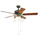 52-Inch Ceiling Fan Light with Pull Chain and Reversible Blades product