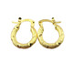 Gold  French Hoop Earrings  product