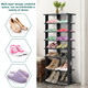 7-Tier Dual Shoe Rack with Practical Free-Standing Shelves  product