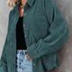 Women's Slouchy Oversized Corduroy Shirt Jacket  product