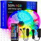  50-Foot RGB LED Strip Lights with 44-Key Remote (1- or 2-Pack) product