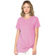 Women's Twist Front Short Sleeve Tunic Tee product