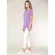 Women's Twist Front Short Sleeve Tunic Tee product