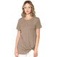 Women's Twist Front Short Sleeve Tunic Tee product