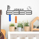 Multi-Sport Medal Hanger Display Rack for Awards or Ribbons product