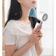 2-in-1 Portable Handheld & Hand-Free Fan with Qi Phone Charger product