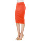 Women's Elastic Waist Stretch Bodycon Pencil Skirt product