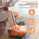 Shiatsu Foot Massage Machine with Air Compression product