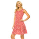 Women's Printed Floral Sleeveless Skater Dress product