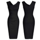 Haute Edition® Women's Retro Sleeveless Bodycon Dress product