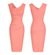 Haute Edition® Women's Retro Sleeveless Bodycon Dress product