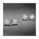 Round and Princess Stud Earring Set (2-Pair) product