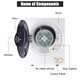 ZOKOP® Portable Compact Electric Dryer, 1.6 cu. ft. product