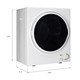 ZOKOP® Portable Compact Electric Dryer, 1.6 cu. ft. product