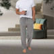 Men's Soft Cotton Solid & Plaid Jersey Knit Sleep Pajama Pants (2- or 3-Pack) product