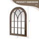 3-Layer Arched Mounted Mirror for Vanity, Bedroom, or Entryway product
