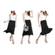 Women's Solid Lightweight Flare Midi Pull-on Skirt product