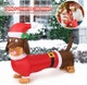 Inflatable 5-foot Christmas Dog with LED Lights product