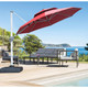 10-Foot Round Cantilever Patio Umbrella, Double Top product