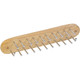 Wood Wall Mounted Tie, Belt and Scarf Hanger product