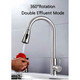 Stainless Steel Kitchen Faucet with Pull-Down Sprayer, Chrome Finish product