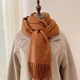 Year-Round Wraparound Scarf with Fringe product