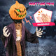 5.6-Foot Halloween Pumpkin Scarecrow, Animated product