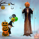 5.6-Foot Halloween Pumpkin Scarecrow, Animated product