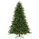 6-Foot Artificial Christmas Tree with Pine Cones & Adjustable Brightness product